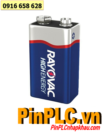 Rayovac 6LF22/6LR61, Pin 9v Alkaline Rayovac 6LF22/6LR61 (USA) chính hãng 